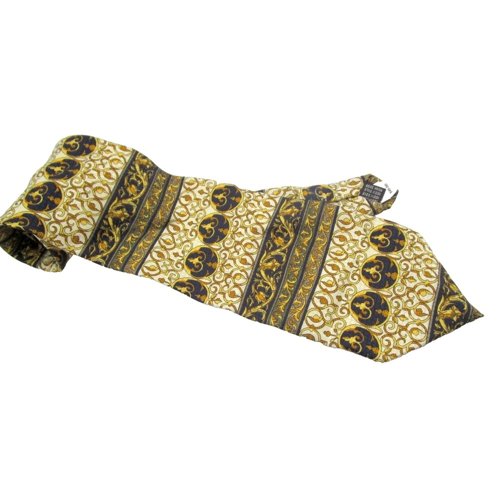 Dona Dona 100% Silk Dress Tie Made in Italy Vintage Still Has Tag